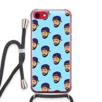 Drake Away: iPhone SE 2020 Transparant Hoesje met koord