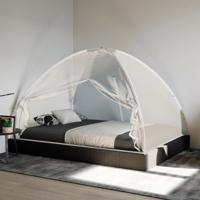 Klamboe met deuren Mongolia 220 gaas 200x120x130 cm wit Klamboe met deuren Mongolia 220 gaas 200x120x130 cm wit