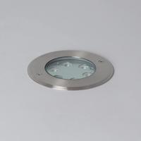 Grondspot Rond 7W zilver 2700K &apos;Ford&apos; led