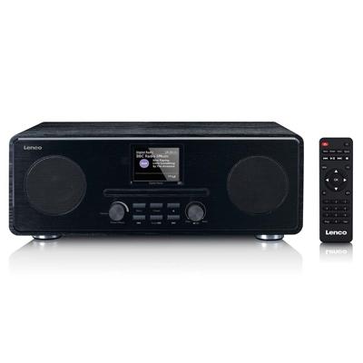 LENCO DAR-061BK - DAB+/FM radio met CD speler en Bluetooth® - Zwart LENCO DAR-061BK - DAB+/FM radio met CD speler en Bluetooth® - Zwart