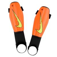 Nike Charge Scheenbeschermers Kids Oranje Neongeel Zwart