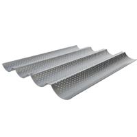 Bakvorm voor stokbroden - L38 x B33 cm - 4 rijen - stokbroodvorm