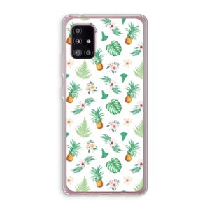 Ananas bladeren: Samsung Galaxy A51 5G Transparant Hoesje