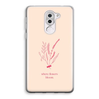 Where flowers bloom: Honor 6X Transparant Hoesje