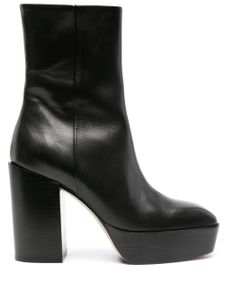 Aeyde bottines Berlin 110 mm en cuir - Noir