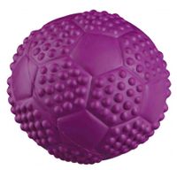 TRIXIE NATUURRUBBER SPORTBAL DIVERSE ASSORTI 7X7X7 CM 3 ST