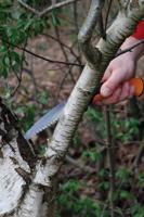 FISKARS "xtract" handzaag hand saw xtract large coarse serration