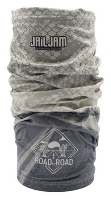 Jail Jam nekwarmer tube polyester/elastaan lichtbruin maat one-size