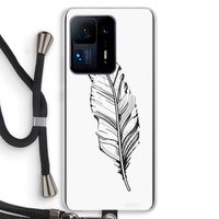 Pluim: Xiaomi Mi Mix 4 Transparant Hoesje met koord