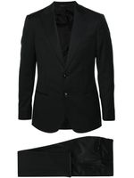 Giorgio Armani costume en laine vierge - Noir