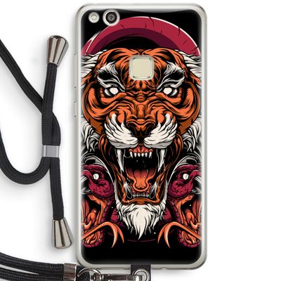 Tiger and Rattlesnakes: Huawei Ascend P10 Lite Transparant Hoesje met koord