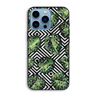 Geometrische jungle: iPhone 13 Pro Max Biologisch afbreekbaar hoesje