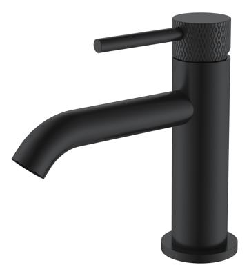 Xellanz Ribbd fonteinkraan 1/2" mat zwart