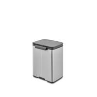 Brabantia Bo Afvalemmer 4 liter - Matt Steel Fingerprint Proof - thumbnail