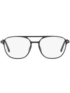 TOM FORD Eyewear lunettes de vue à monture pilote - Gris