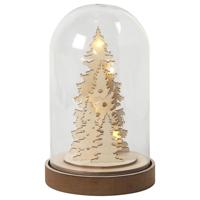Creativ Company Stolp op houten voet, 18cm