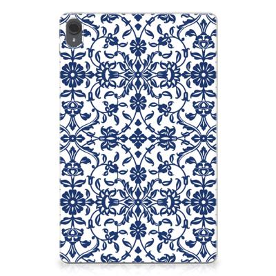 Lenovo Tab P11 | P11 Plus | Siliconen hoesje | Flower Blue