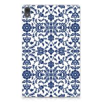 Lenovo Tab P11 | P11 Plus | Siliconen hoesje | Flower Blue