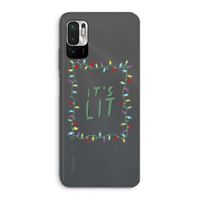It's Lit: Xiaomi Redmi Note 10 5G Transparant Hoesje