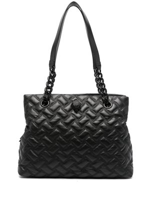 Kurt Geiger London sac à main Kensington Drench en cuir - Noir