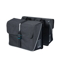 BASIL Dubbele fietstas forte 35 liter 41 x 15 x 34 cm - zwart