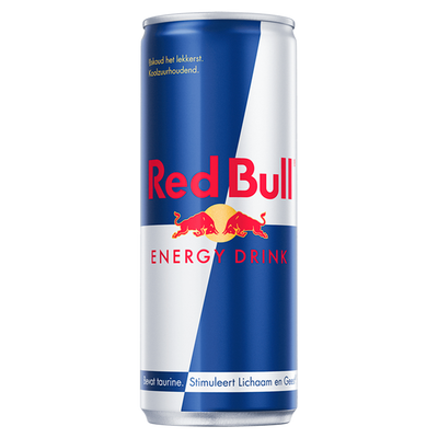 Red Bull 250 ml. / tray 24 blikken (+ Nederlands statiegeld)