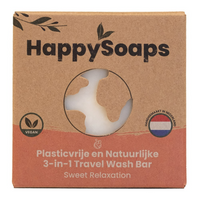 Happysoaps 3-In-1 Travel Wash Bar - Sweet Relaxation