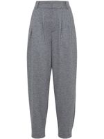 Brunello Cucinelli pantalon cigarette en cachemire - Gris - thumbnail