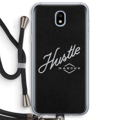 Hustle: Samsung Galaxy J5 (2017) Transparant Hoesje met koord