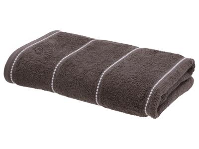 LIVARNO Handdoek 140 x 70 cm (Donkergrijs)