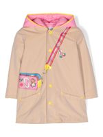 Marc Jacobs Kids trench à imprimé Snapshot - Tons neutres