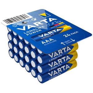 Varta LONGLIFE Power AAA Big Box 24 AAA batterij (potlood) Alkaline 1.5 V 24 stuk(s)