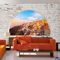 Zelfklevend fotobehang -  Santorini  , Premium Print - thumbnail