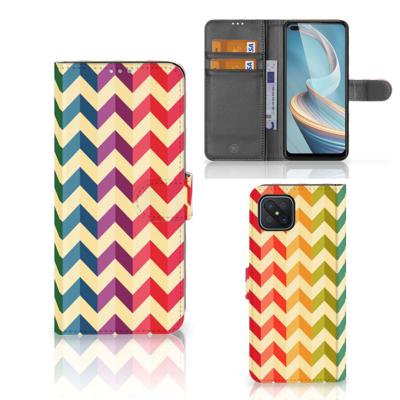 OPPO Reno4 Z | Telefoon Hoesje | Zigzag Multi Color OPPO Reno4 Z | Telefoon Hoesje | Zigzag Multi Color