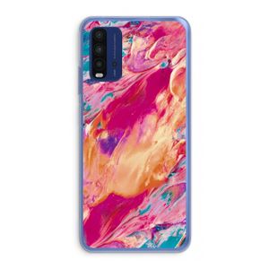 Pastel Echoes: Xiaomi Redmi 9T Transparant Hoesje