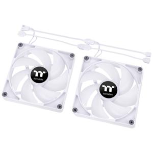 Thermaltake CL-F154-PL14SW-A PC-ventilator Wit, Transparant, RGB (b x h x d) 140 x 140 x 25 mm