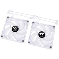 Thermaltake CL-F154-PL14SW-A PC-ventilator Wit, Transparant, RGB (b x h x d) 140 x 140 x 25 mm - thumbnail