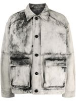 Juun.J tie-dye cotton jacket - Tons neutres - thumbnail