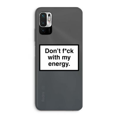 My energy: Xiaomi Redmi Note 10 5G Transparant Hoesje