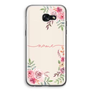 Rozen: Samsung Galaxy A5 (2017) Transparant Hoesje