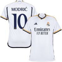 Real Madrid Shirt Thuis 2023-2024 + Modrić 10 - thumbnail