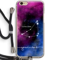 Sterrenbeeld - Donker: iPhone 6 / 6S Transparant Hoesje met koord