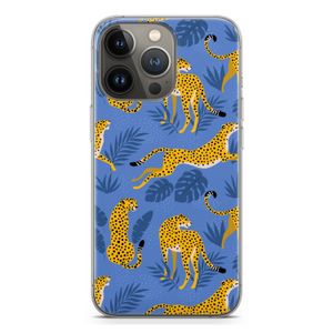 Luipaard: iPhone 13 Pro Transparant Hoesje