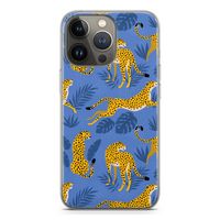Luipaard: iPhone 13 Pro Transparant Hoesje