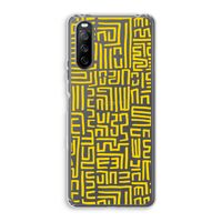 Majorelle Blue Print: Sony Xperia 10 III Transparant Hoesje