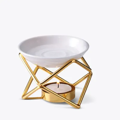 Astronomy gouden brander voor etherische olie, geur en wax