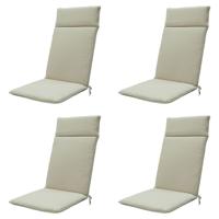 Kussen hoog 50x120 beige eco nature buitenafwerking (4 stuks) Madison - Madison