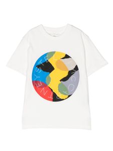 Stella McCartney Kids t-shirt à logo imprimé - Blanc