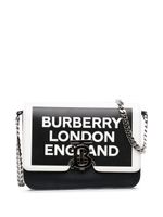 Burberry Pre-Owned sac à bandoulière à plaque logo TB - Noir - thumbnail