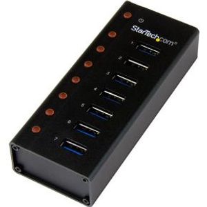 StarTech.com 7-poorts USB 3.0 hub metalen behuizing